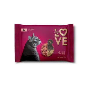 MY LOVE Multipack 4x85gr ΜΕ ΚΟΥΝΕΛΙ ΣΕ ΣΑΛΤΣΑ